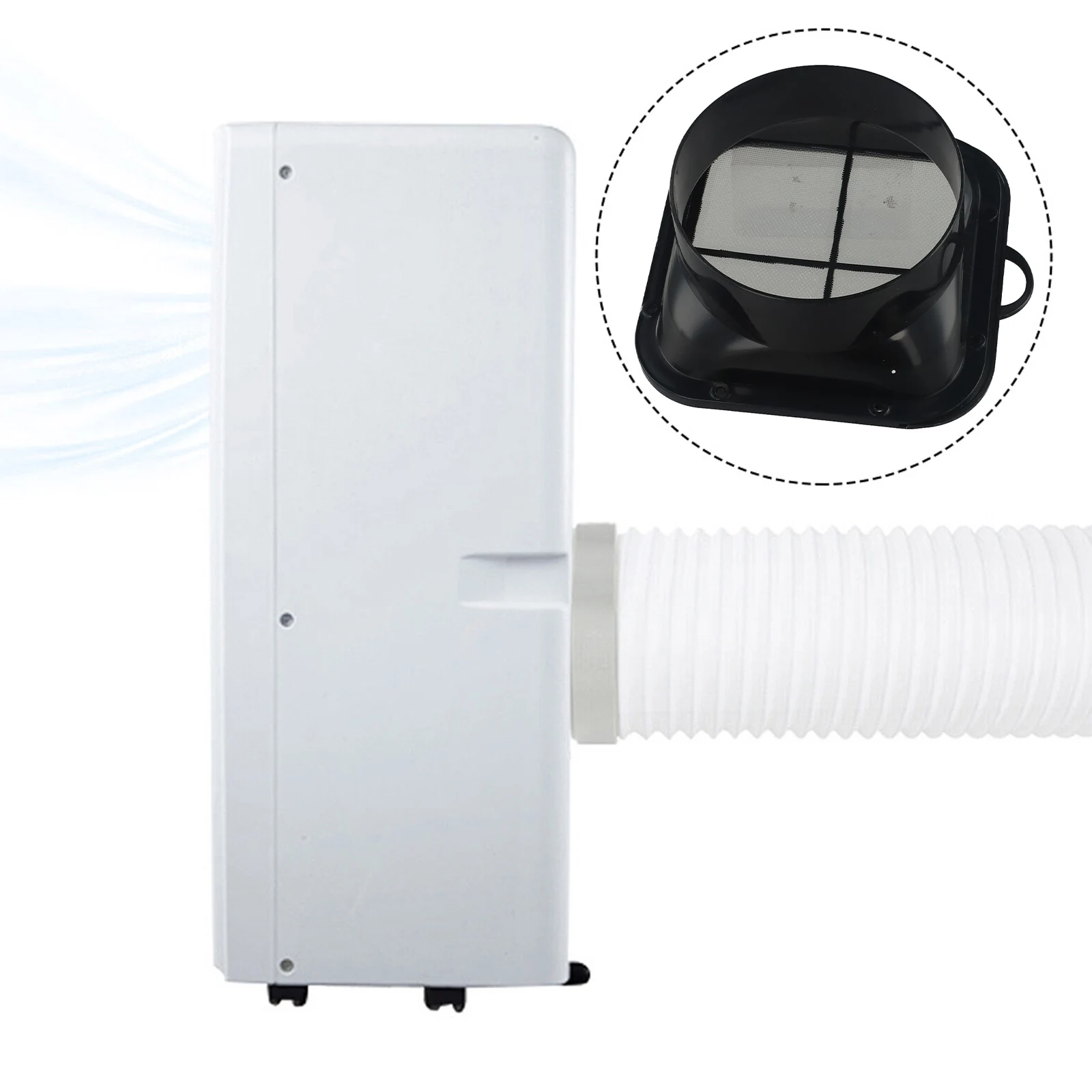 Flange Air Vent Air Vent Adapter Air Ventilation Adapter Kitchen Hood Ventilator Optimal Enhanced Indoor Air Quality