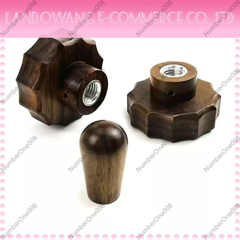 Suitable for Semi-automatic Coffee Machine Modification Walnut Pull Rod Kit