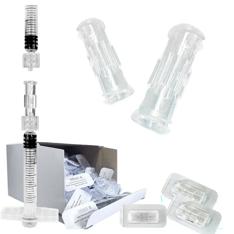 

10-100 шт. аксессуары для двойного инъекций, герметичная спираль, медицинский стерильный адаптер с замком Люэра, прозрачный пластиковый разъем для шприца