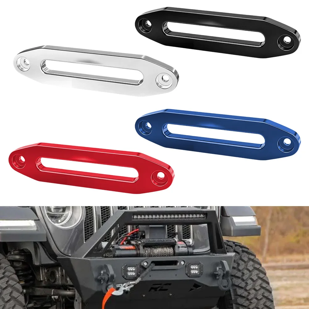 ユニバーサルマウントウィンチロープ-10インチ-254mm-ハウスフェアリード-アルミ製-suv-atv-utv用