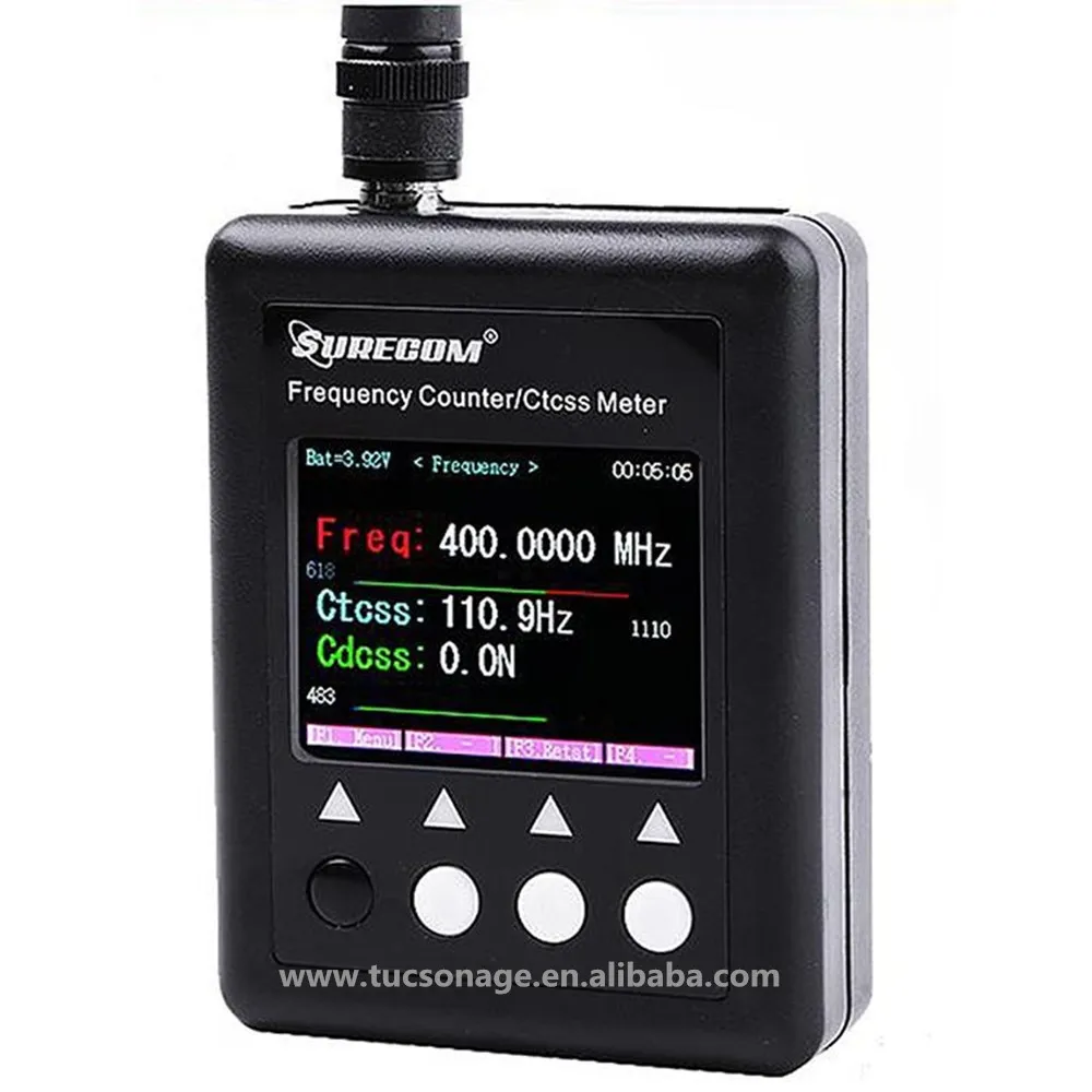 SF-401plus 27Mhz-3000Mhz Portable Frequency Counter / CTCSS Meter