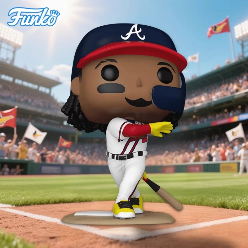 

Genuine Edition FUNKO POP Major League Baseball (MLB) Ronald Acuña Jr. Action Desktop Decoration Ornament Model Toys Collectible