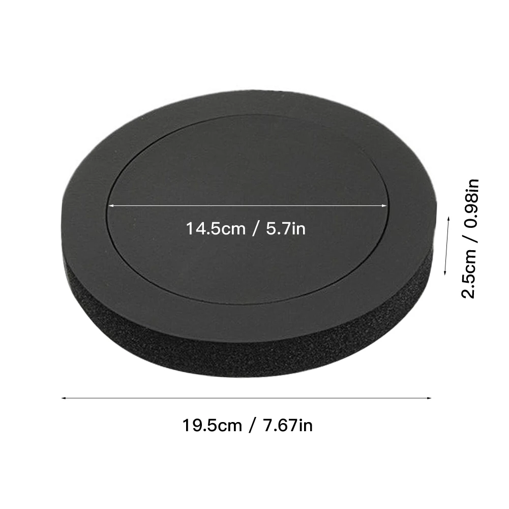 Ashata support de haut-parleur 2 pcs Voiture Audio Haut-Parleur Anneaux