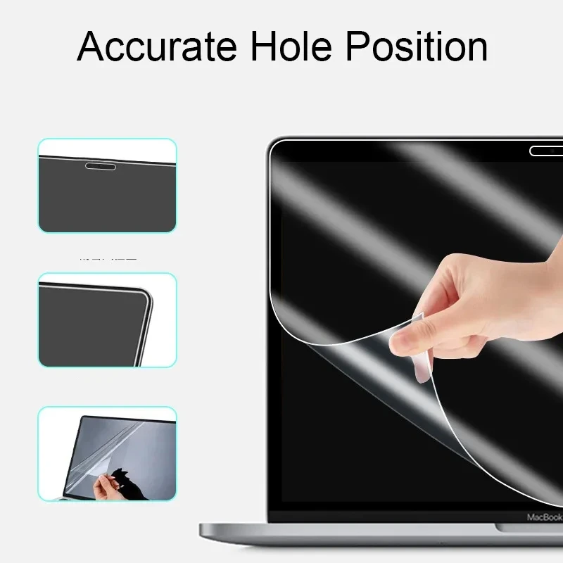 Anti-blue Light Screen Protector For Macbook Air 15 M2 2023 Pro 14 16 M1 11 12 13 15 Inch Matte PET Anti-Glare Film Guard