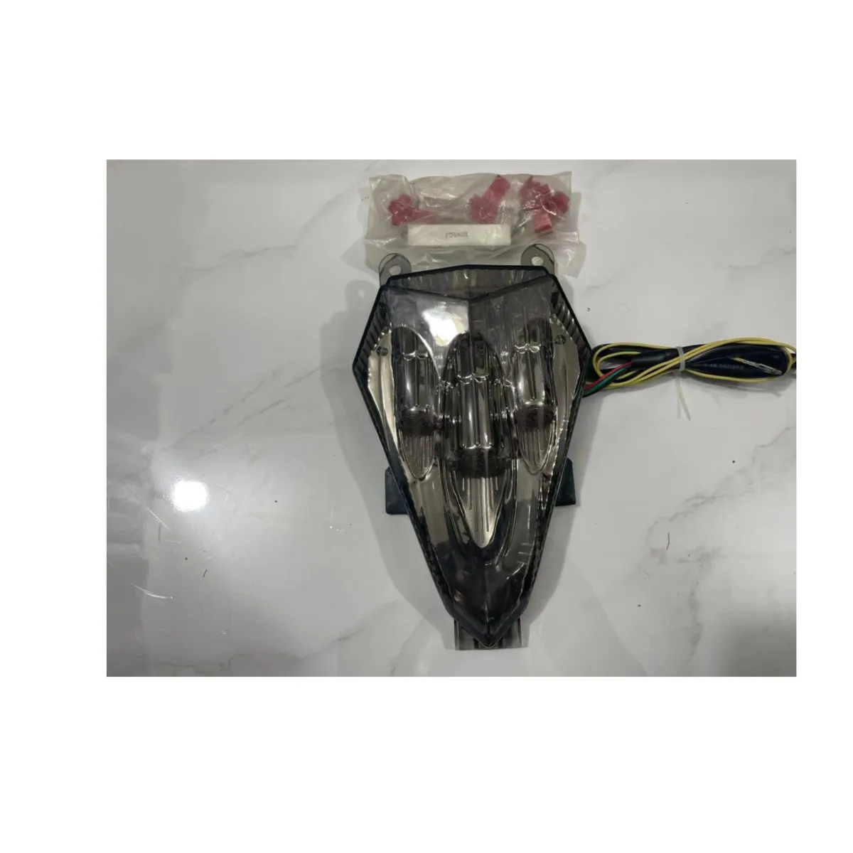 دراجة نارية LED بدوره إشارات المتكاملة الذيل ضوء الفرامل الخلفية تشغيل مصباح الضوء الخلفي لياماها YZF-R6 R6 R 6 2006-2013 07 08 09 10