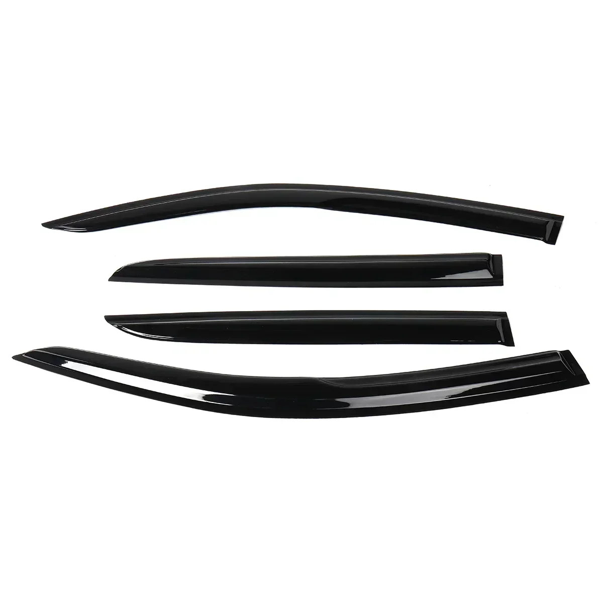 High Quality 4Pcs Car Side Window Visor Guard Vent Awnings Rain Guard Door Visor For TOYOTA For C-HR For CHR 2017-2020 Body Kit