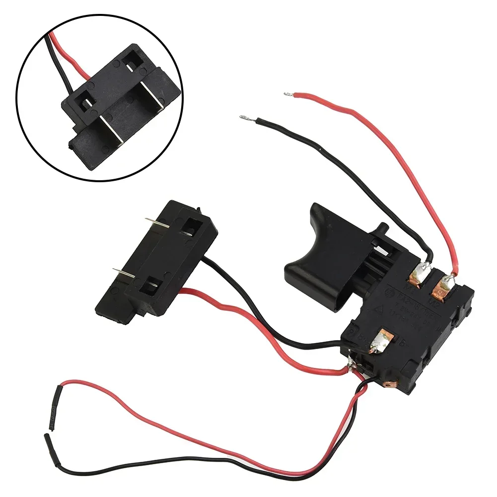 W/ Light Trigger Switch Cordless Drill Lithium Battery Plastic/Metal Speed Control Trigger Switch 12V14.4V18V Hot Sale Protable