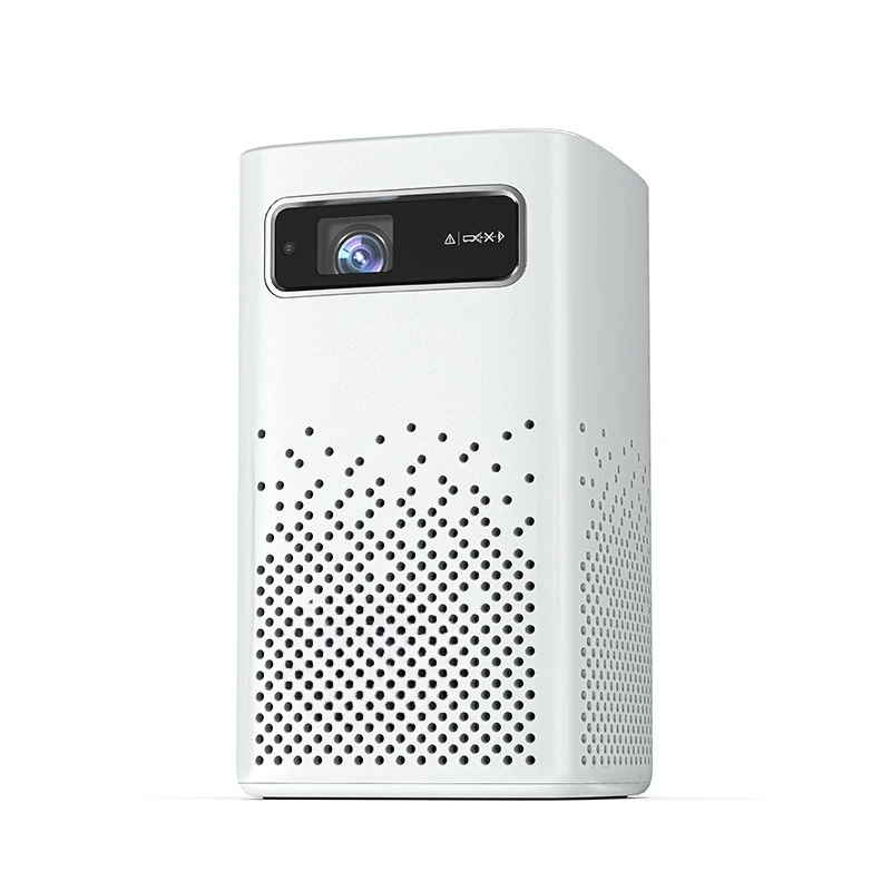 Small wired large-screen home portable mini projector with the same screen