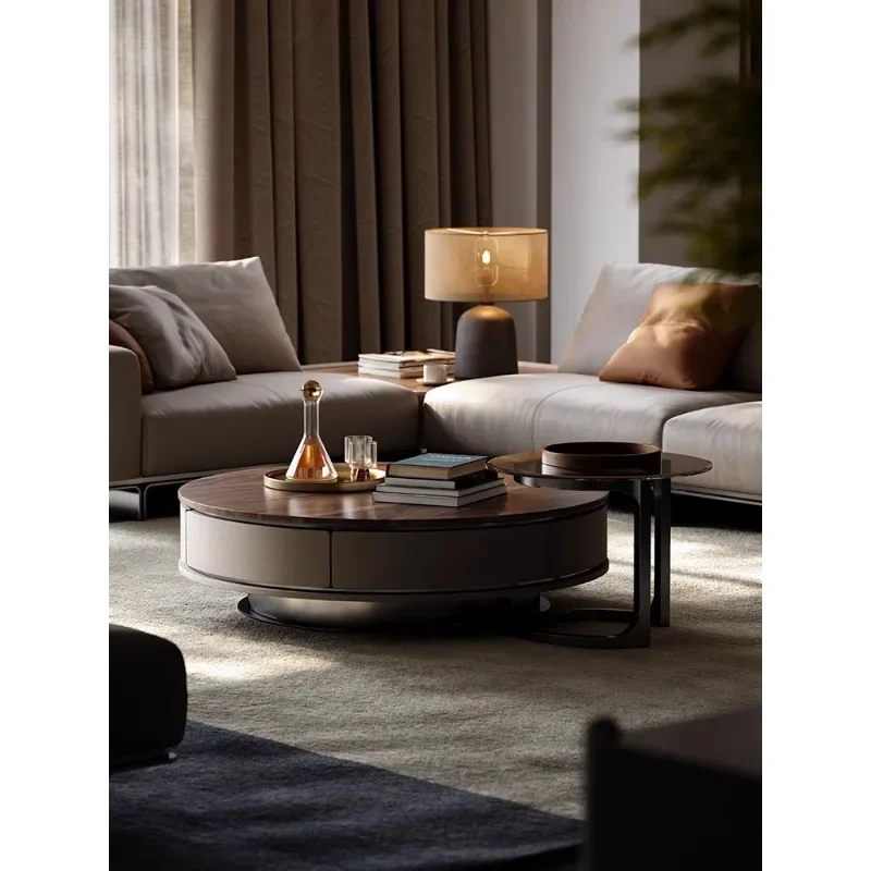Light luxury modern coffee table