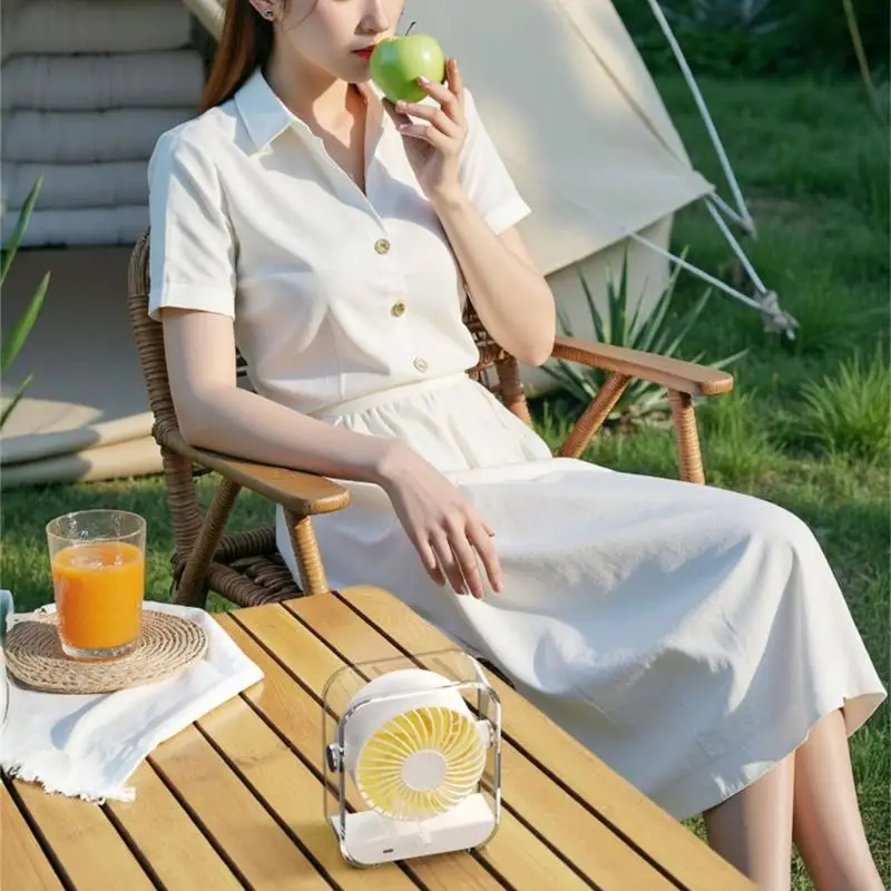 

Practical Small Cooling Fan Digital Display Fan with 100 Adjustable Speed N58D