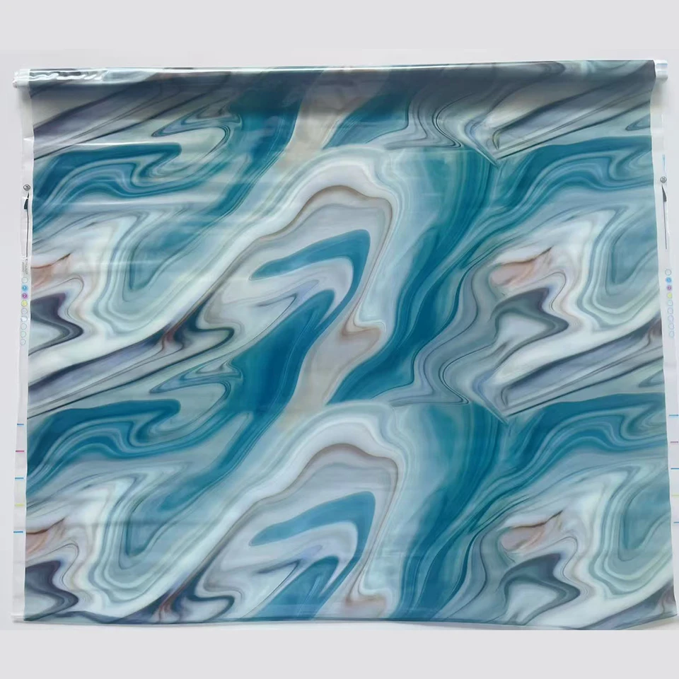 0.5cm*2M Blue Marble Hydro Dip Film - Water Transfer Vinyl for Car Interior, Fluid Art Curved Surface Wrap, DIY Color Change 151