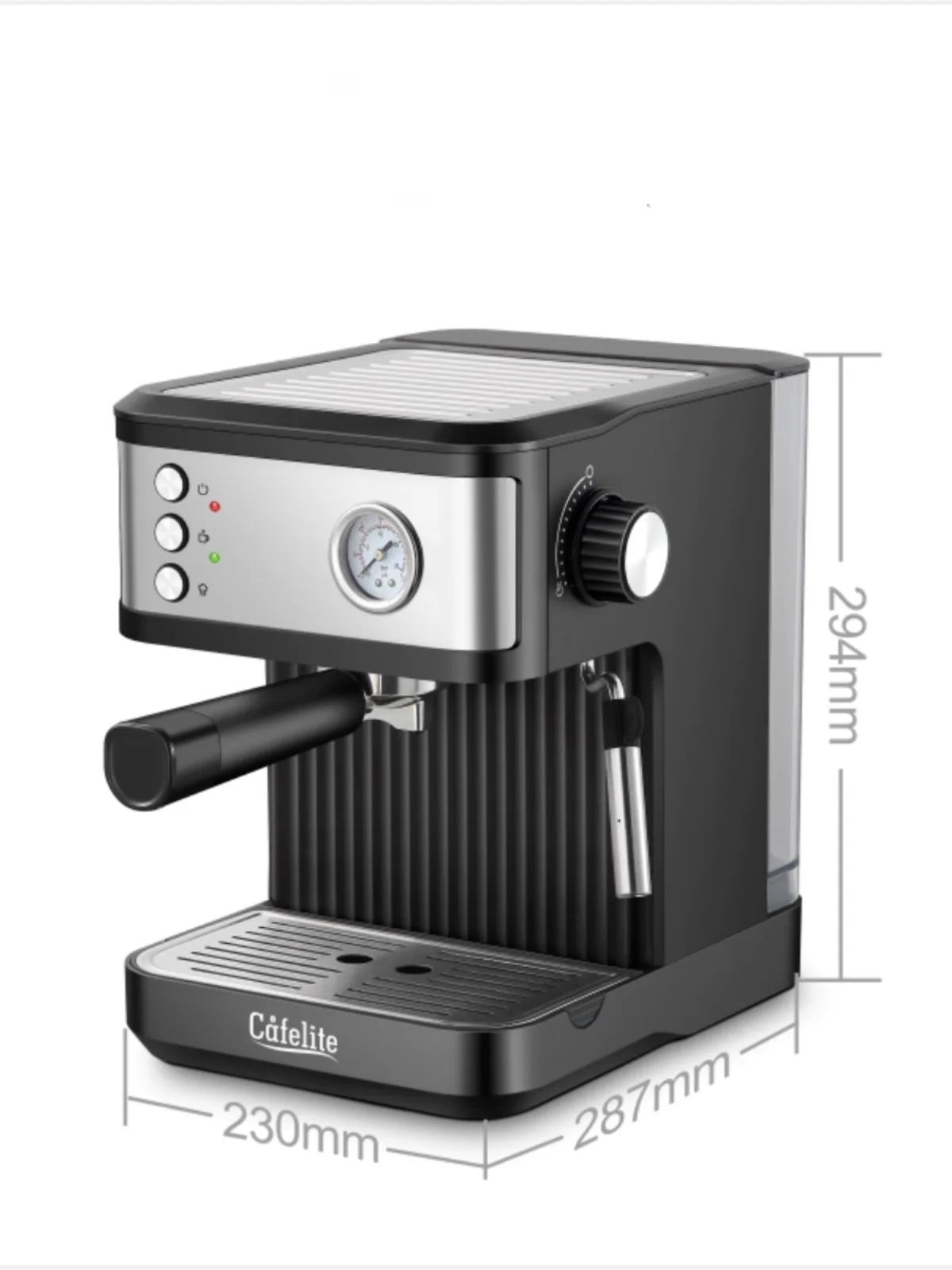 Semi-Automatic Coffee Maker Cappuccino Milk Bubble Maker Espresso Coffee Machine for Home and Office 20Bar