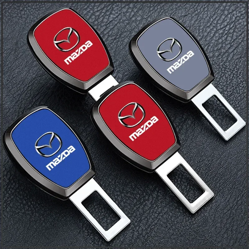 1pcs Car Seat Belt Locker Carabiner Extender Insurance Belt Insert Buckle for Mazda 3 4 5 6 7 8 ATENZA Axela 5 6 323 Car Sticker