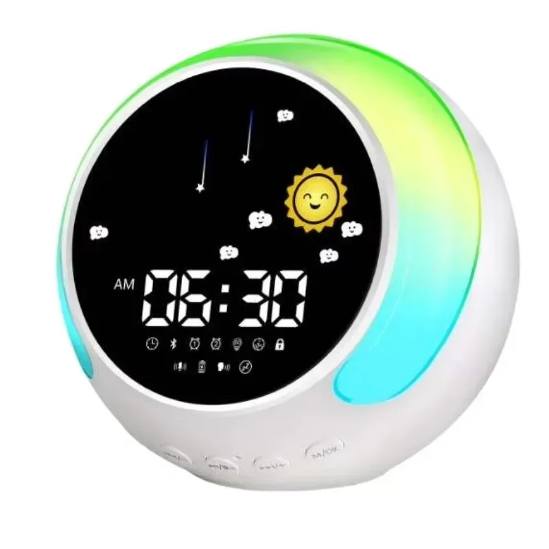 Sun and moon rise sleep stereo wake-up light