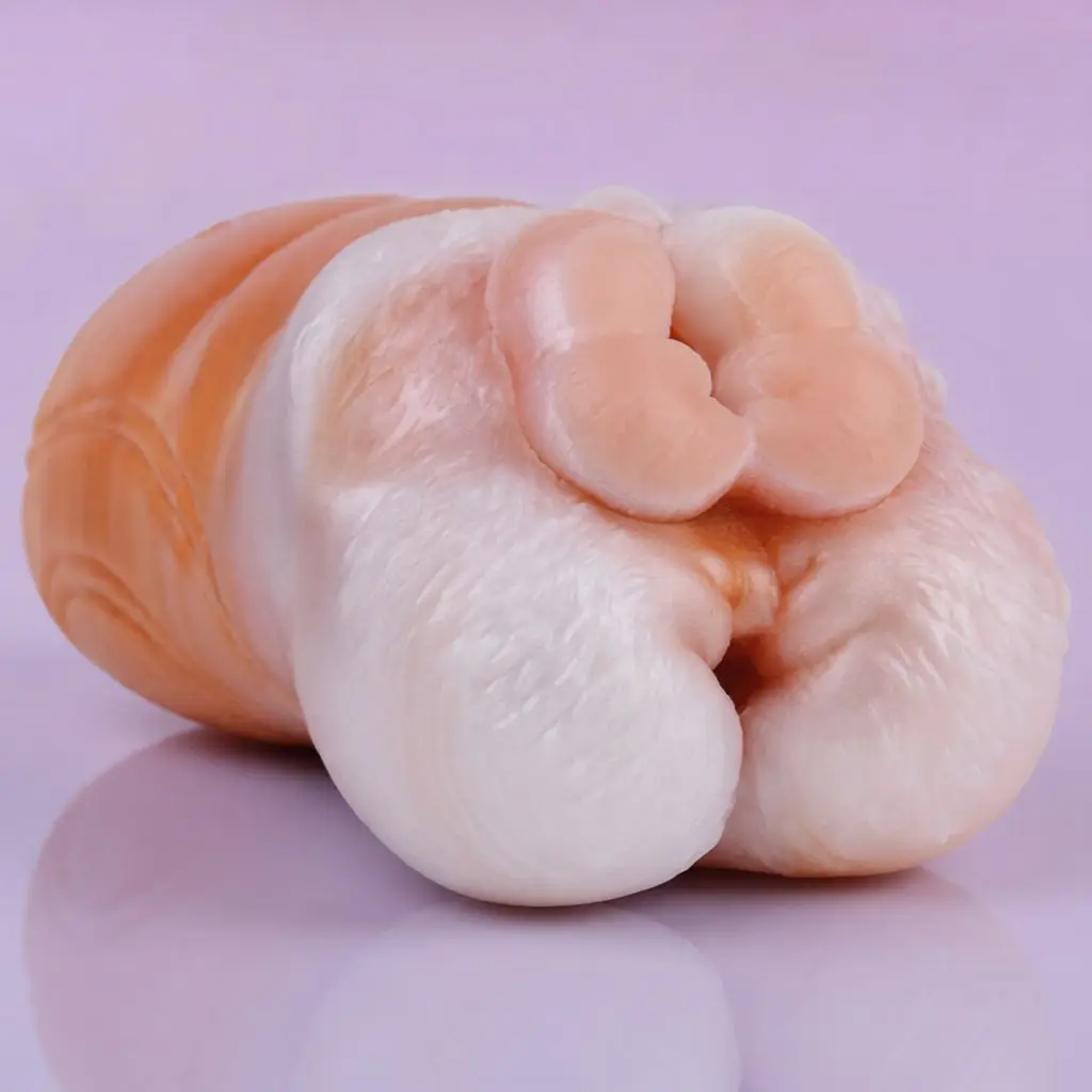 LUUK Silicone Full Channel Unique Shape Male Pleasure Toy Soft Skin-Friendly Stroker Reusable Men Personal Intimate Accessory