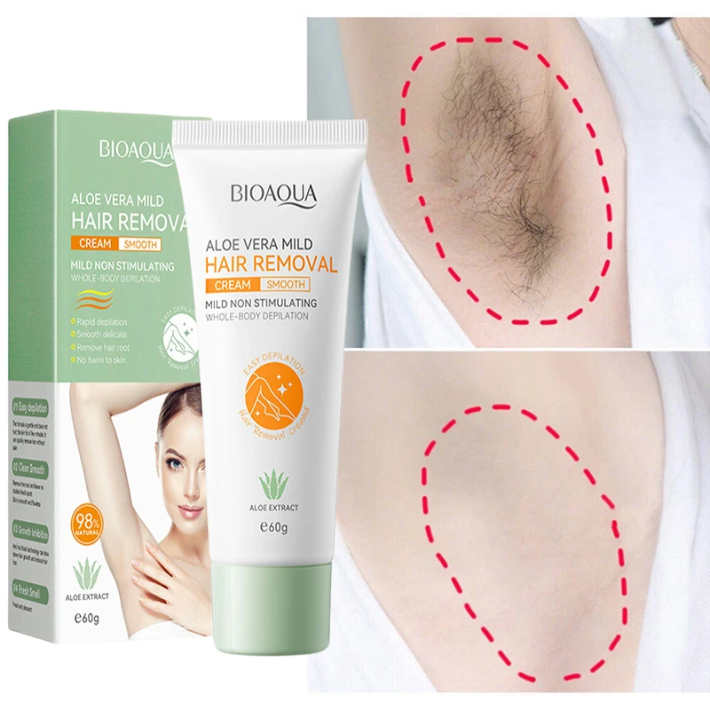 

Painless Hair Removal Cream For Ladies Body Leg Sensitive Areas Facial Hair Remover Inhibitor Permanent Hair Removal Products60g