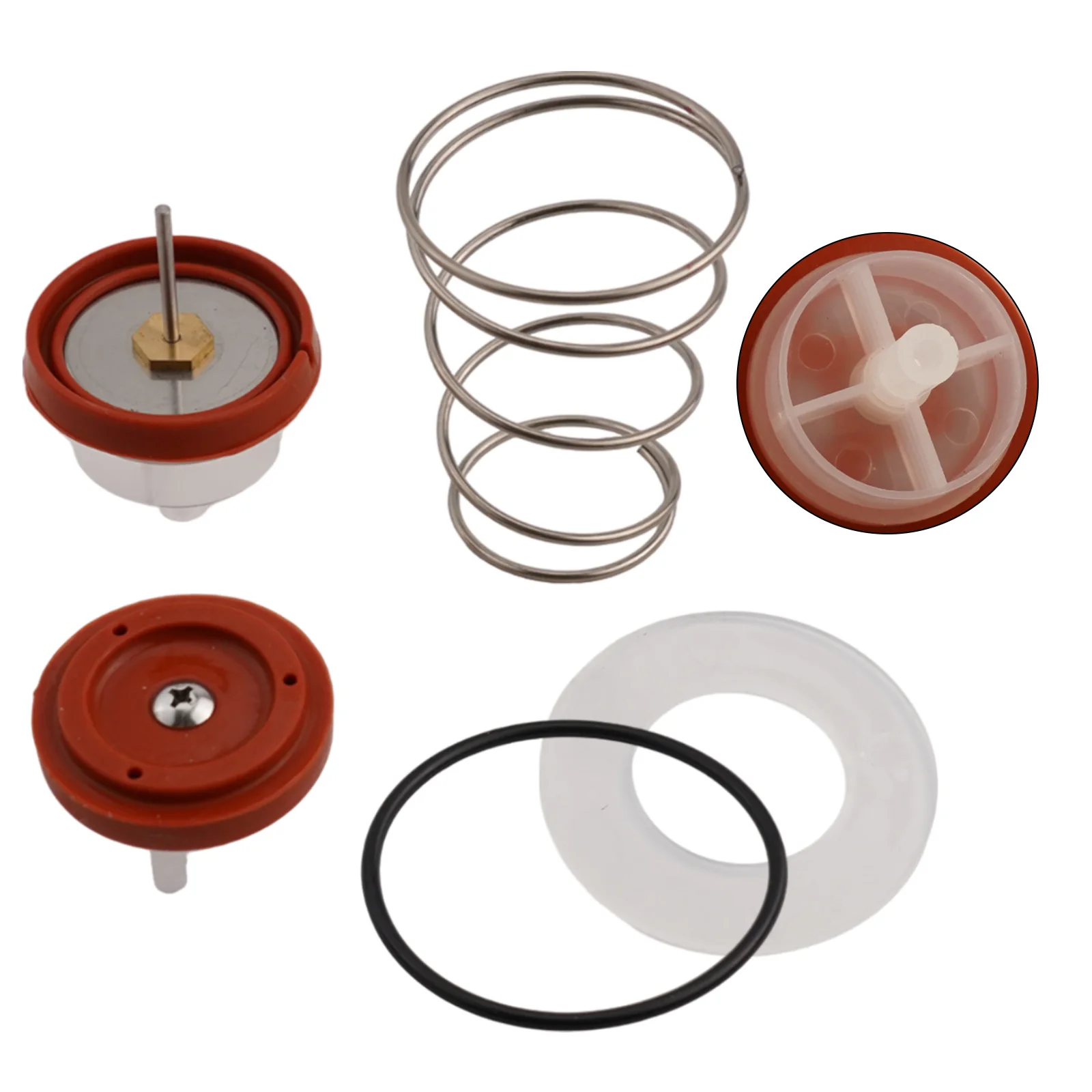 Repair Kit 1" 720A Repair Kit For Home Plumbing Plastic Prevents Backflow Reliable Repair Kit Rubber For 720A PVB