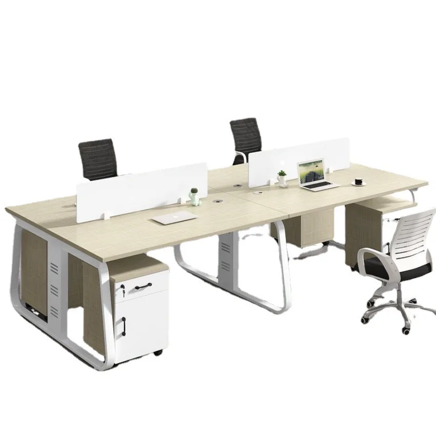 

#Modern financial office office partition desk, commercial furniture, study , home office desk and chair combination