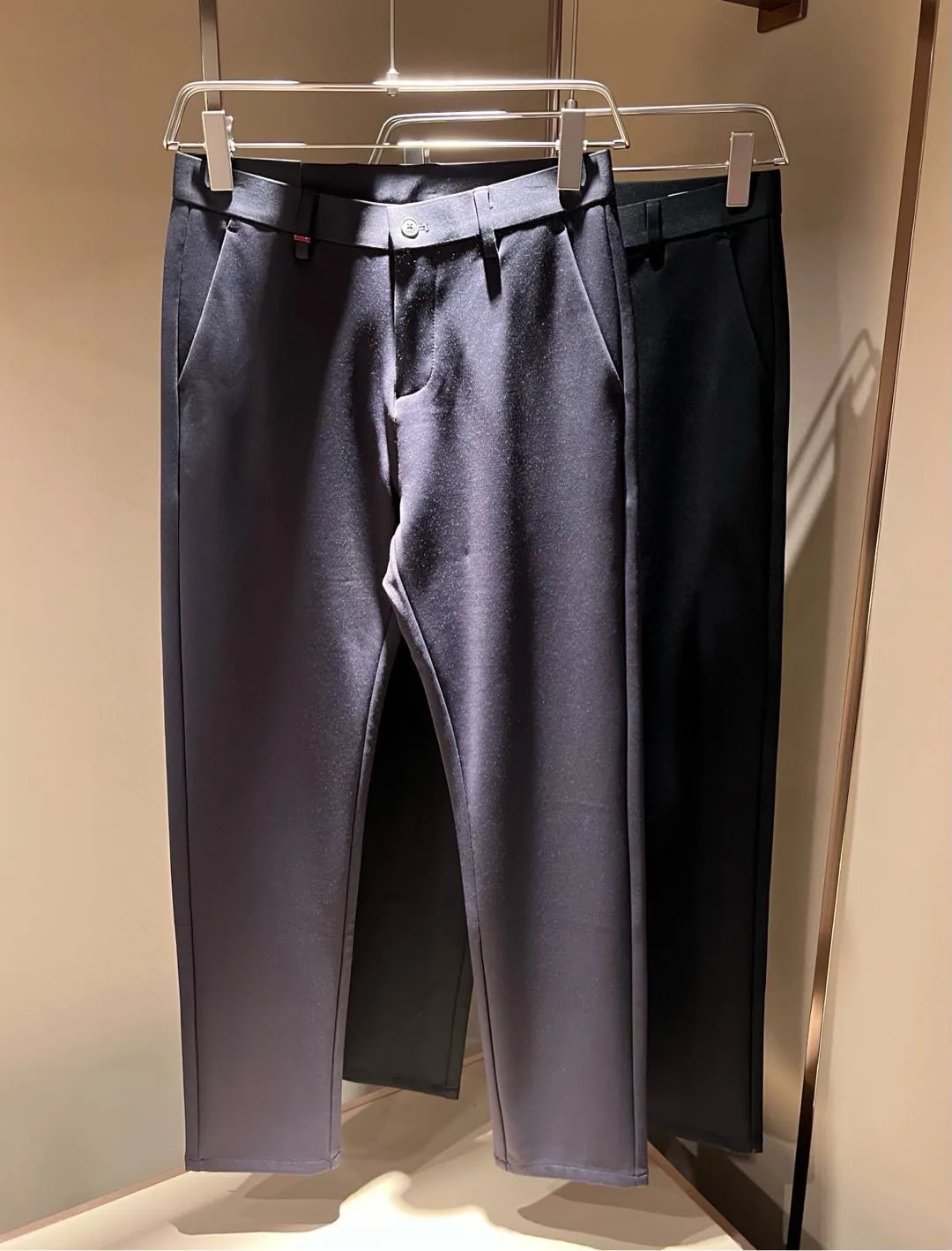 Kiton Italian 25ss anti-wrinkle non-ironing simple old money style small straight business casual pants