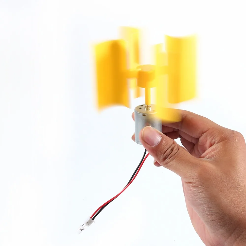 Generatore eolico verticale elettricità piccolo motore generatore di energia eolica Kit fai da te turbine lame Breeze Power Generation