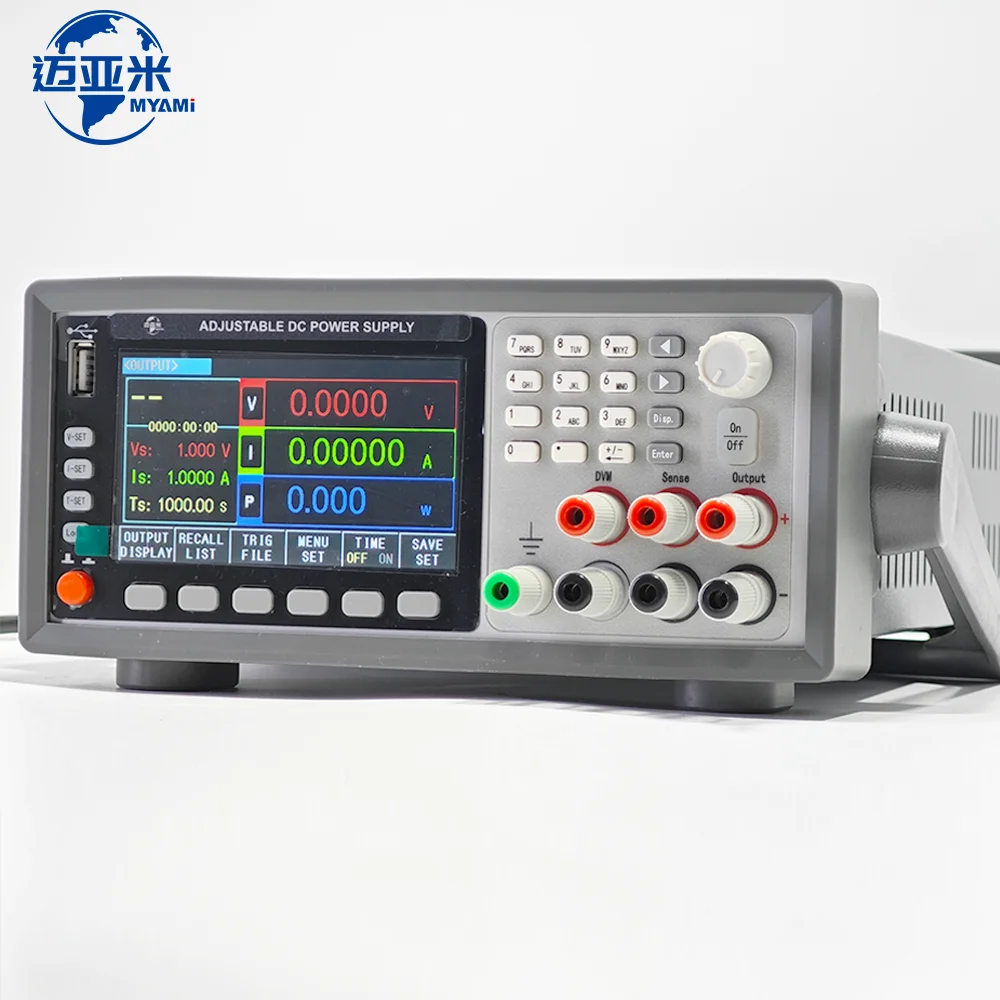 

Myami My-l3603tk-6b High-precision Linear Programmable Power Supply Adjustable 0-36v 0-3a Cc/cv Model With Usb For Lab