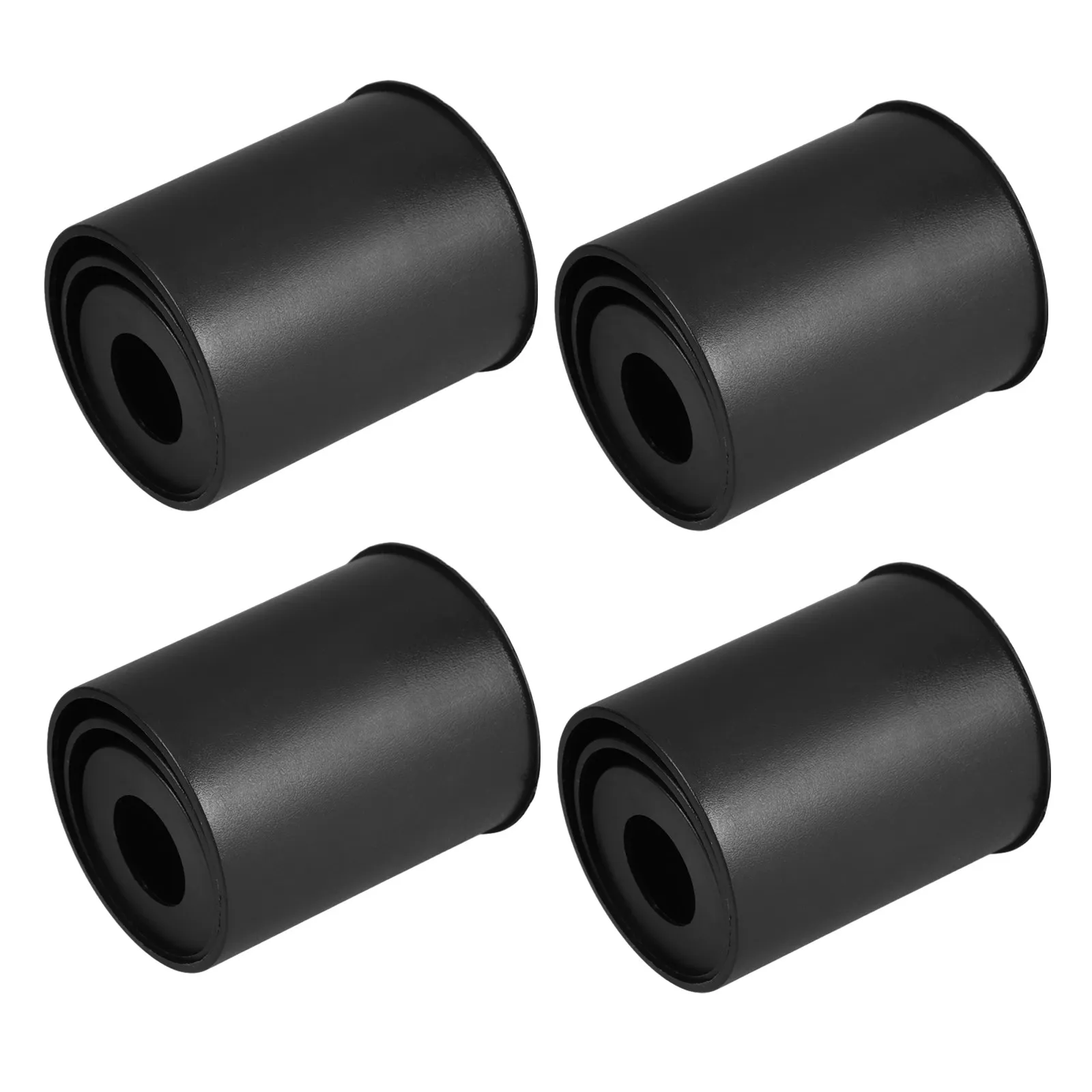 4Pcs Gas Lift Cylinder Protection Cover Telescoping Office Chair Dust Cover Antislip Three-Section Design for Chair Gas Lift