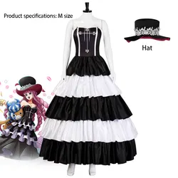 Halloween Pirates of the Caribbean cosplay princess Perona cosplay princess dress costume exhibition costume