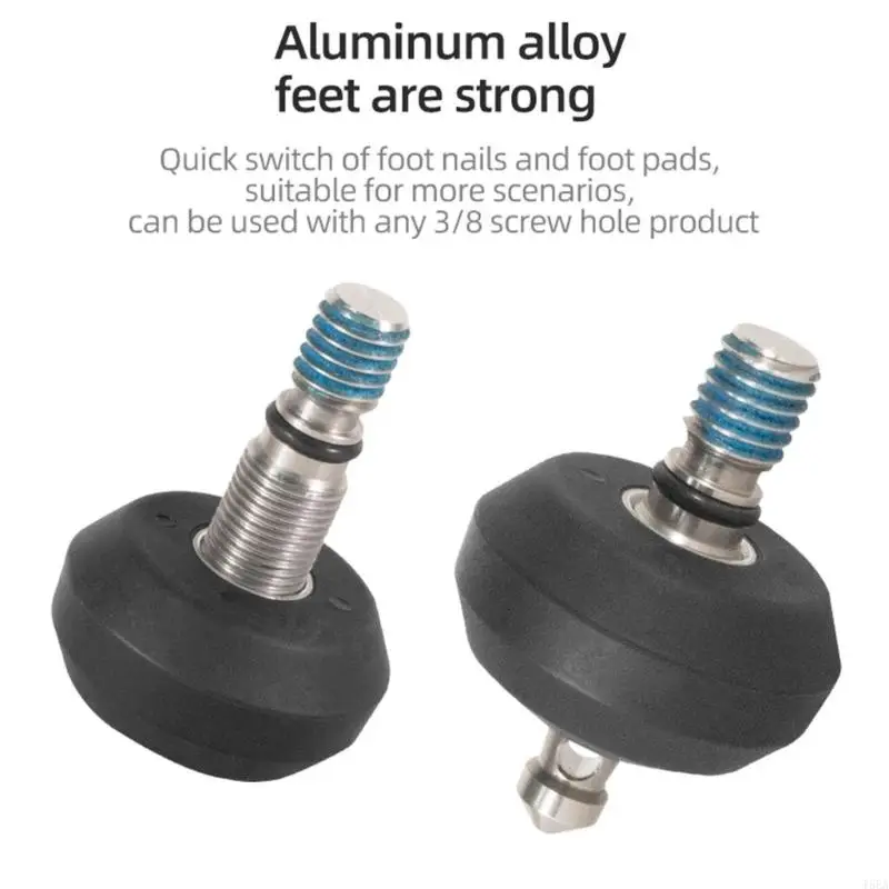 T5EA Multi use 3/8 picos trípode trípode 3/8 soporte estable para monópodos y selfies