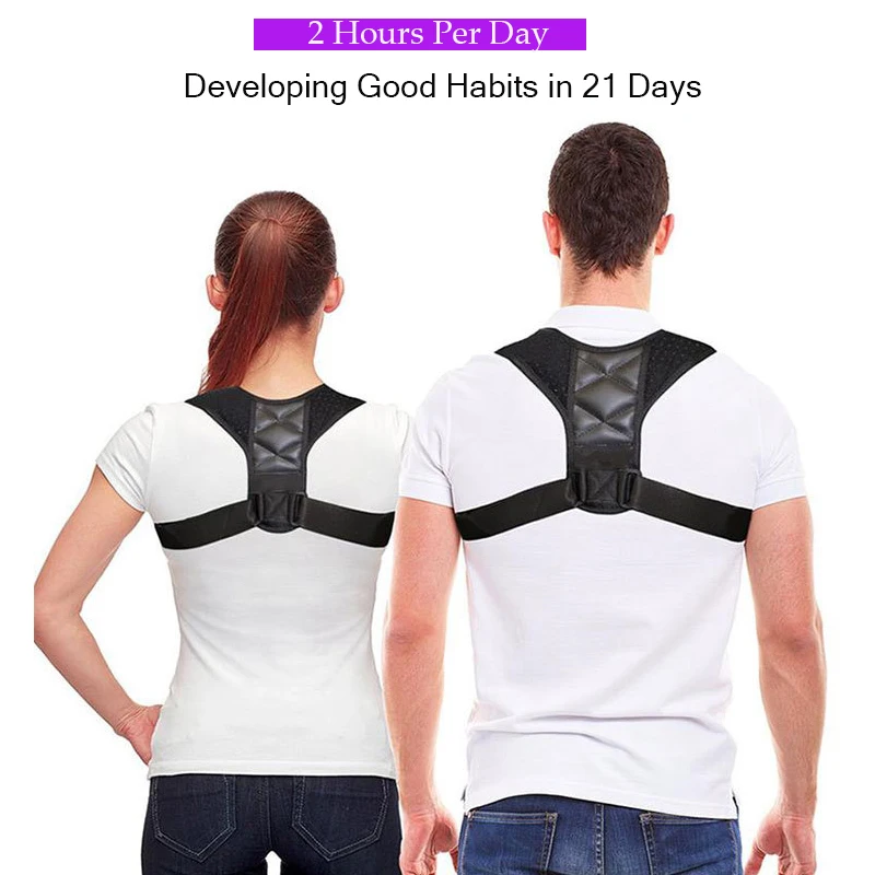 1PCCorrecting back posture with hunchback corrector,adult male and female sitting posture correction with shoulder straight back