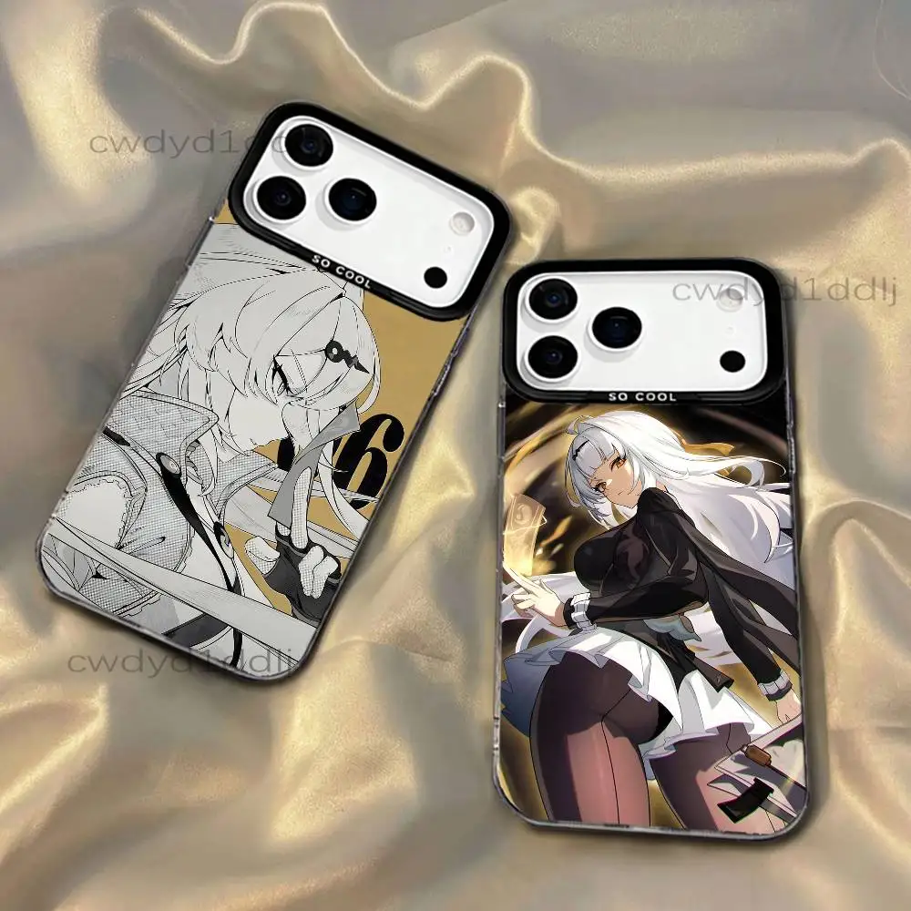 

Y-Yixuan Zenless Zone Zero ZZZ Phone Case For iPhone 17,16,15,14,13,12,X,8,Pro,Max,Plus,SE4,Air,Mini HD Black IMD Matte