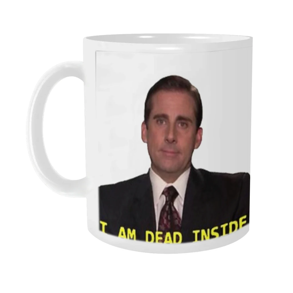 Michael Scott Quotes from The Office Tea Coffee Mugs Bachelorette Party Team Groomsman Cups Wedding Gifts