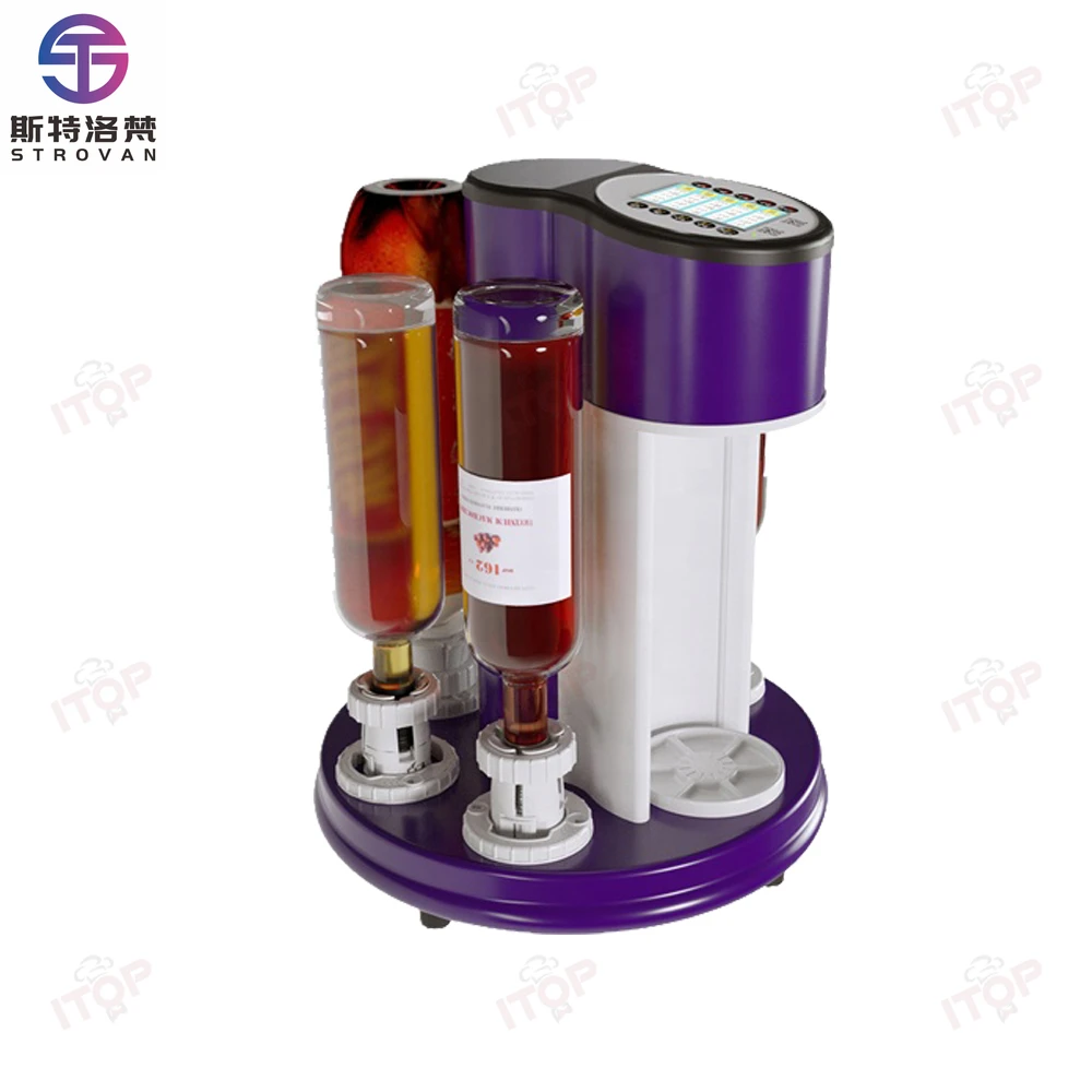 STLF JW Mini Portable Vodka Whisky Shot Wine Chiller 5 Bottle Liquor Beverage Cooling Machine