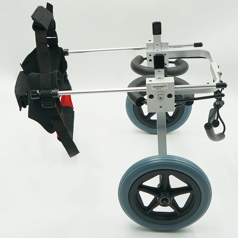 

dog wheelchair hind limb size small dog teddy paralyzed elderly cat disabled dog scooter pet hind leg assist bracket