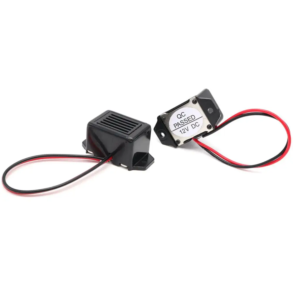 Mechanische Zoemer Piep Adapter Alarm Zoemer Dc 12V 75db Mini Elektronisch Alarm Zoemers Constante Toon Voor Arduino Diy Kit H2a5