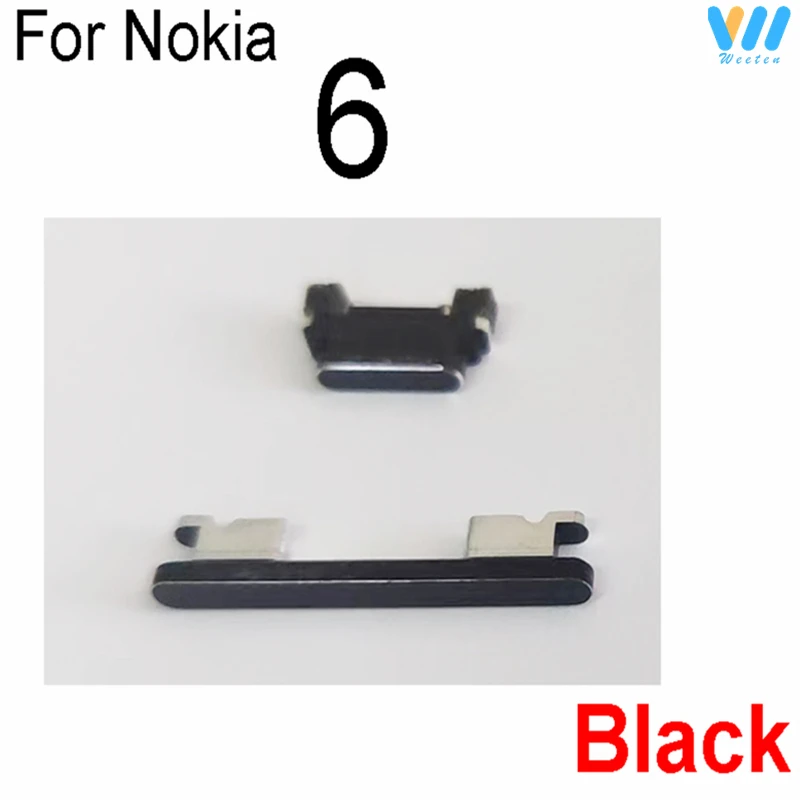 Power Volume Buttons For Nokia 5.1 7 Plus X5 6 6.1 7 X7 8 8.1 ON OFF Power Volume Small Side Key Button Up Down Replacement Part