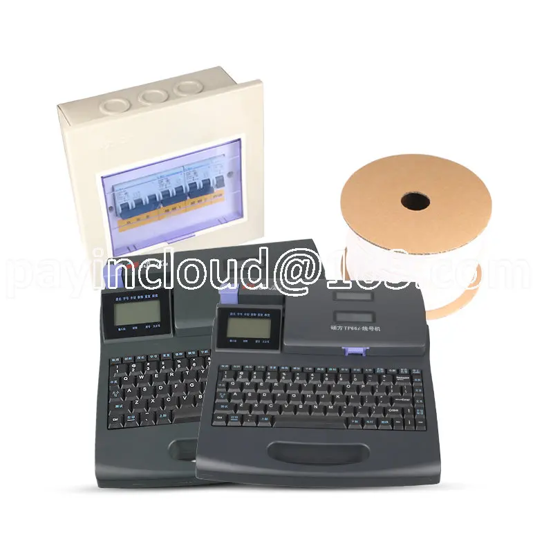 Wire Mark Machine Tp60i Electronic Lettering Machine Casing Coding Machine Cable Marker Marking Machine Typewriter