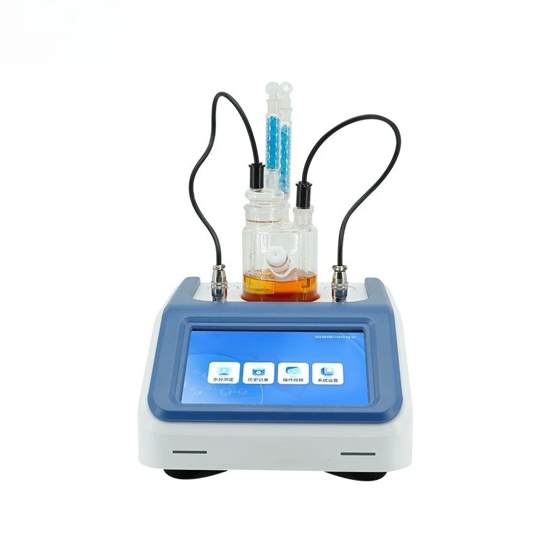 

Solvent Moisture Detection Petroleum Titration Coulomb Method Micro Moisture Determination Instrument