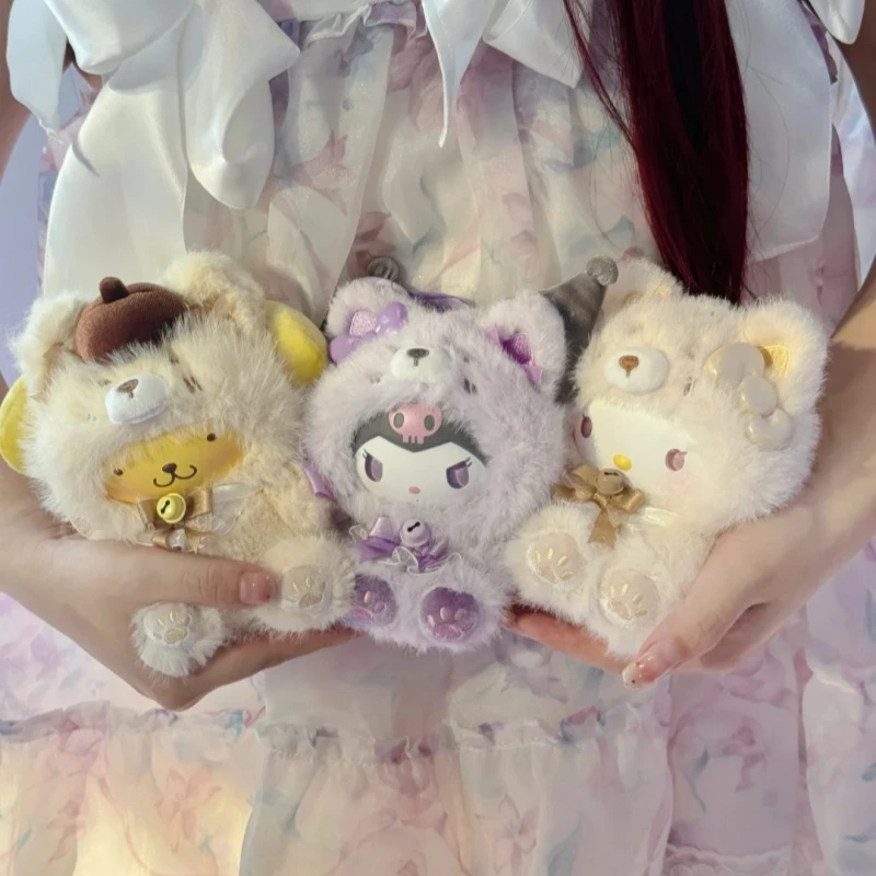 

Подлинная куроми Cinnamoroll Fox Island Series слепая коробка кукла Mystery Box подарочные подвески коллекции орнамент подарок на день рождения для девочки