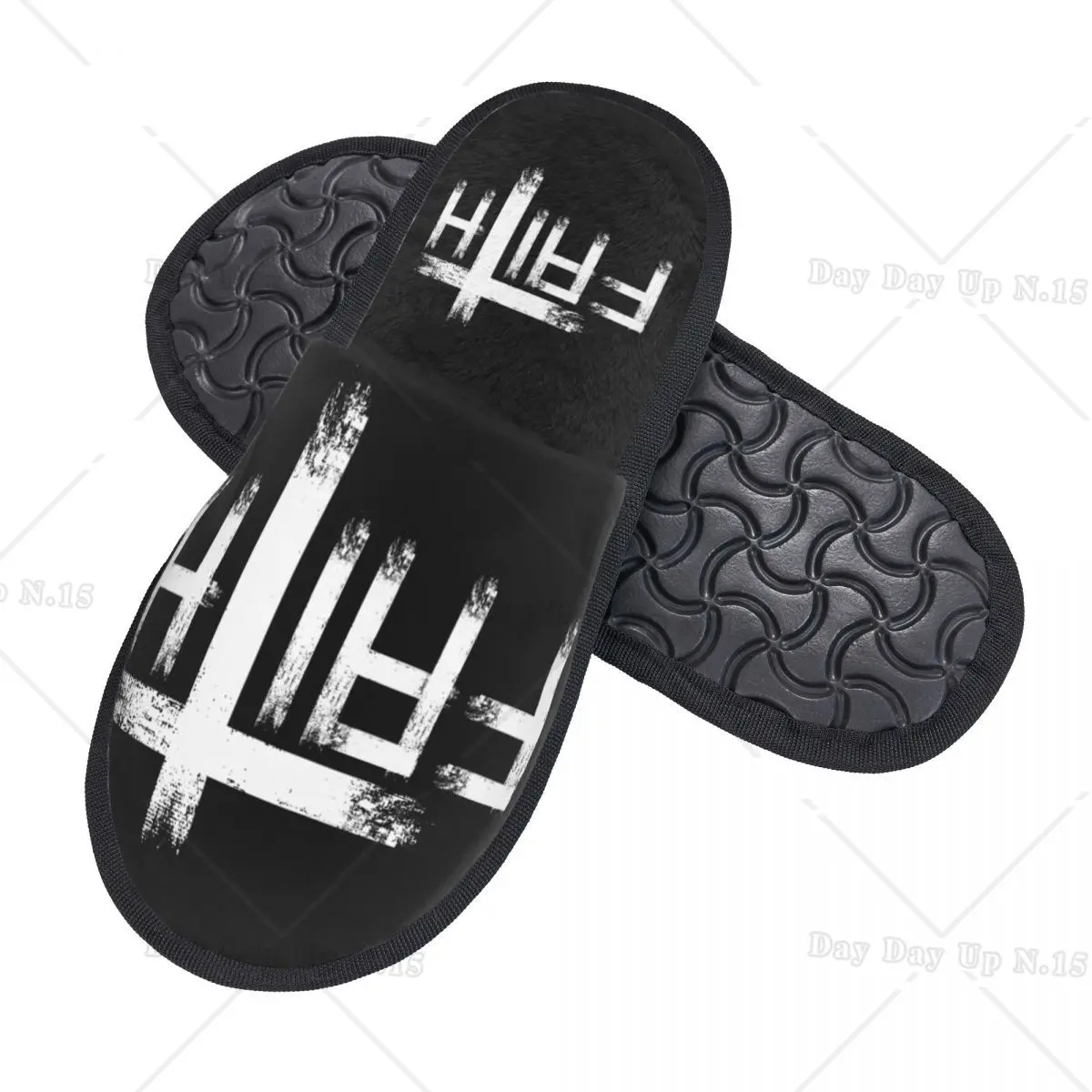 God Preacher Jesus Believer Christian Soft Foam House Slippers Faith Christianity Religious Cozy Warm Anti-skid Sole Slipper