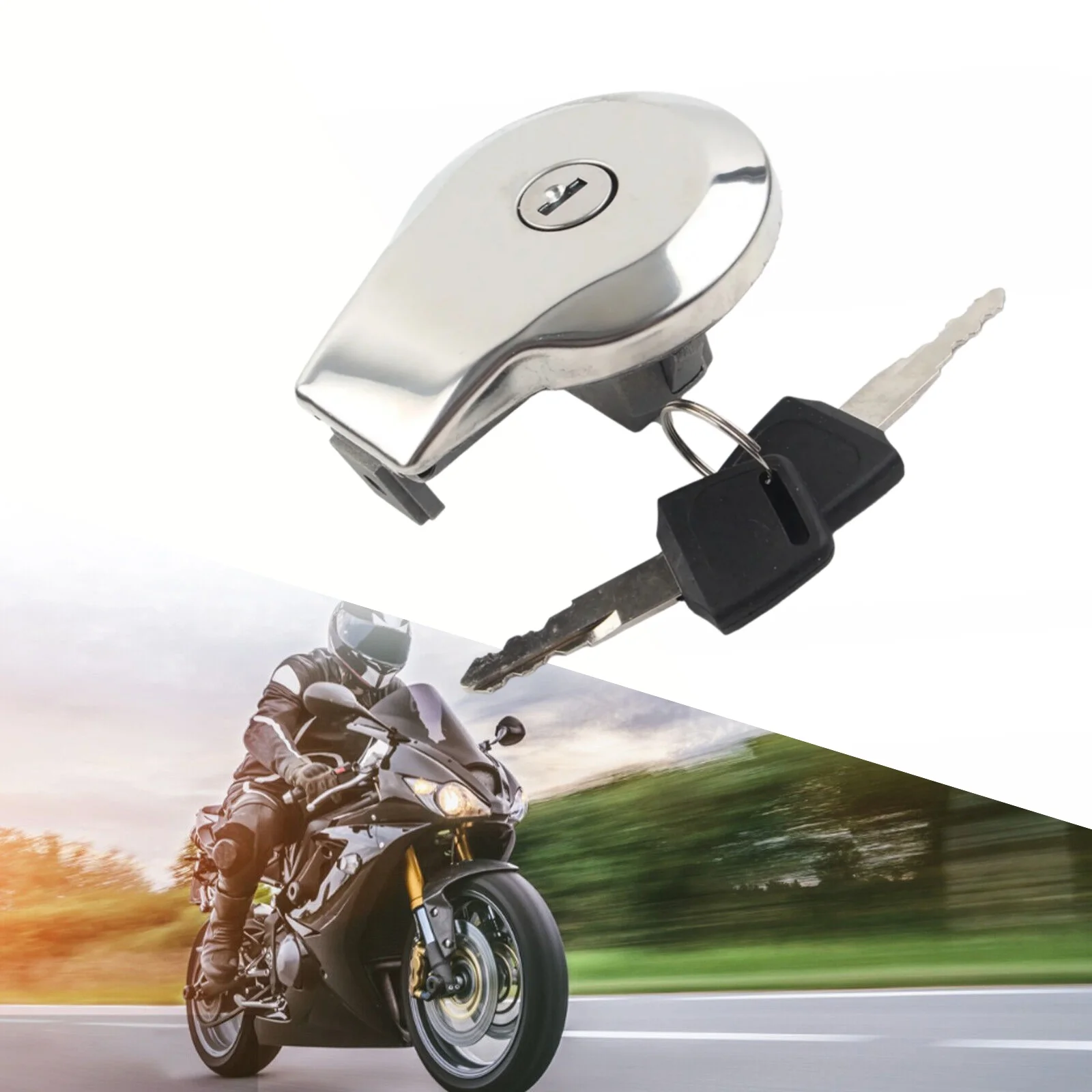 

1Set Fuel Gas Tank Cap Cover Lock Key Fit For Yamaha Virago XV125/250 XV535/750/1100 Motorcycle Key Accessories