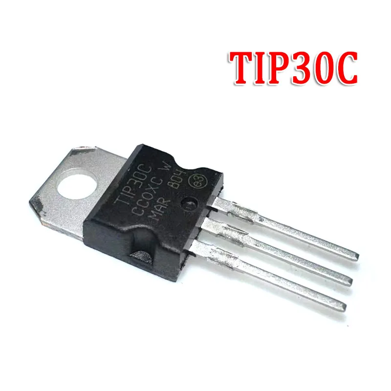 (10pcs)TIP30C TIP31C TIP41C TIP42C TIP122  Importe  TO-220 ST NPN Darlington Transis 100V 3A TIP30C TIP31C TIP41C TIP42C TIP122