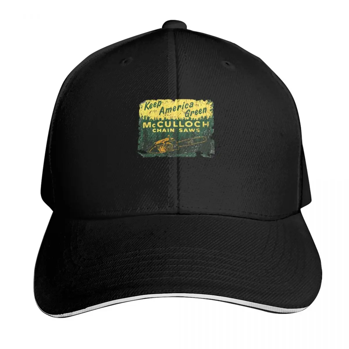

McCulloch Chinsaws USA Baseball Cap Snapback Cap Beach Christmas Hat Gentleman Hat Caps Women Men's