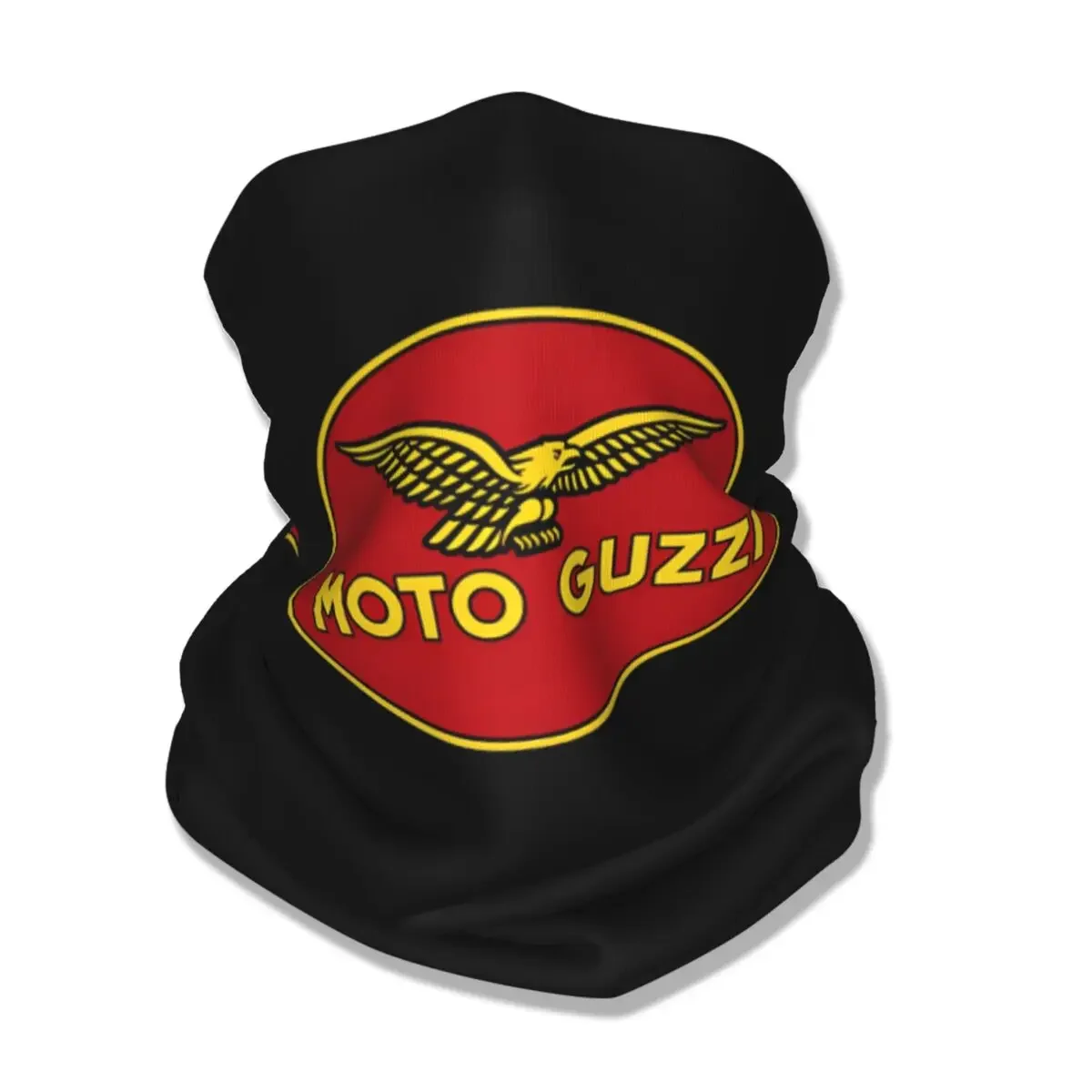 Moto Guzzi Motorcycle Bandana Neck Cover Printed Racing Face Scarf Warm Headband Cycling Unisex Adult Washable