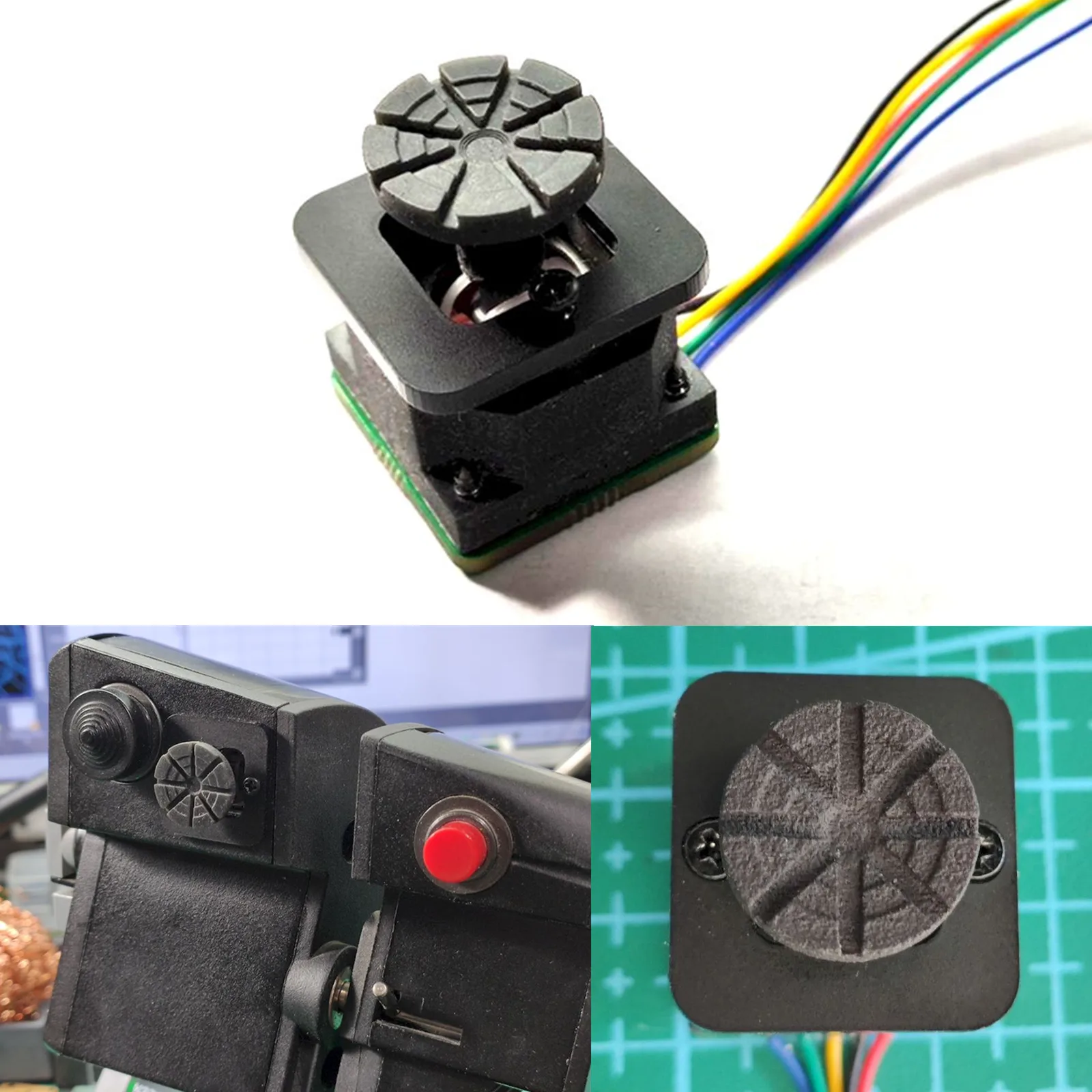 Throttle Slew Mod Control Lever Modification Module Adapter for Thrustmaster Hotas Warthog