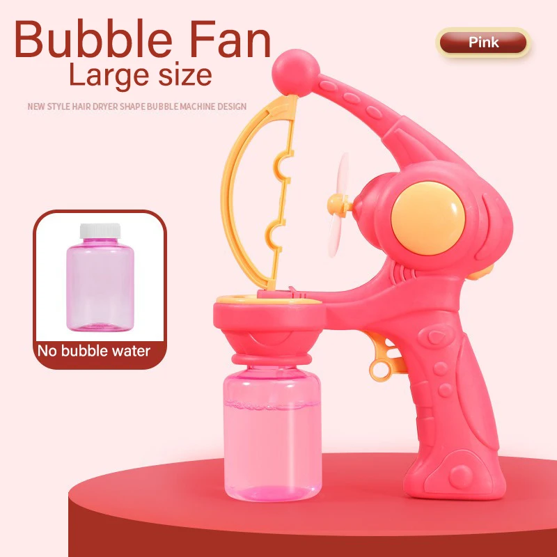 Fully Automatic Bubble Machine Rocket Electric Soap Bubble Gun Boys Girls Toys Children\'s Day Gift for Outdoor Party Playtime