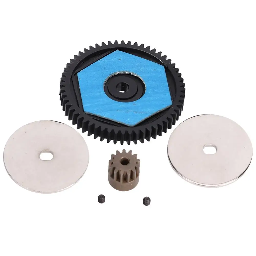 56T Spur Gear 13T Motor Gear Upgrade Fit for axial SCX10 RC Model