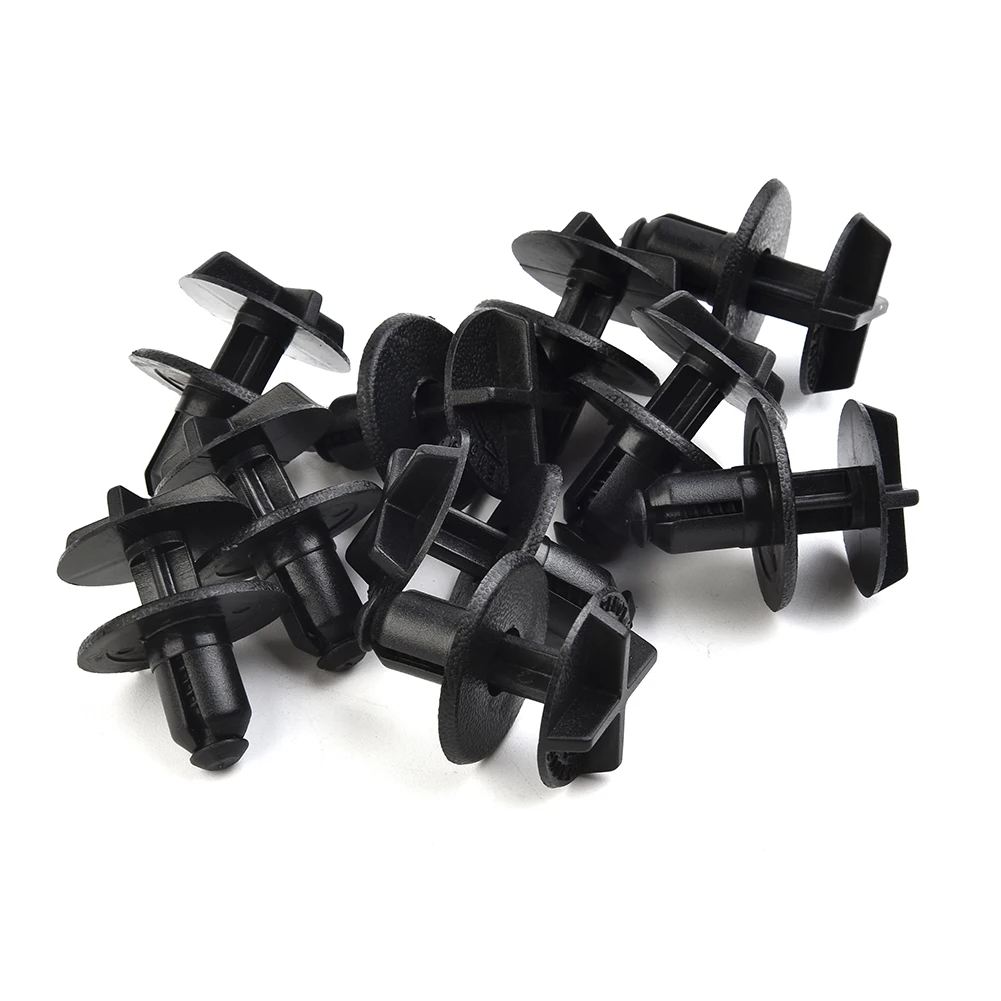 

10pcs Battery Cover Intake Trim Plastic Clip Rotating Buckle For Range For Rover Discovery Evoque Battery Cover Air Intake Trim