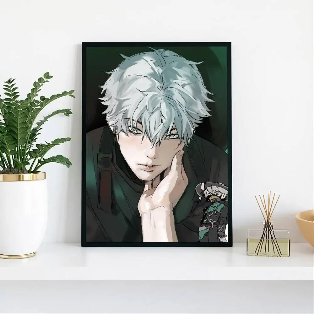 M-Mizuki O-Overwatch Game Poster High Quality Dorm Living Room Aesthetic Wall Decoration Painting Stickers Gift