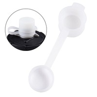 1pc Bike Silicone Water Bottle Dust Cover Mountain Road Bike Kettle Sealing Cup Cover Dust-proof Mud-proof Cycling Accessories