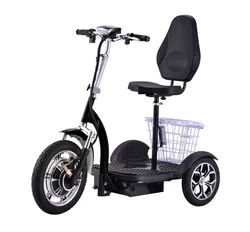 elder  three 3 wheels bicycle for adults 36V350w500w With basket electric scooters